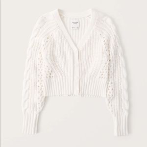 🔥ABERCROMBIE Cropped Cardigan